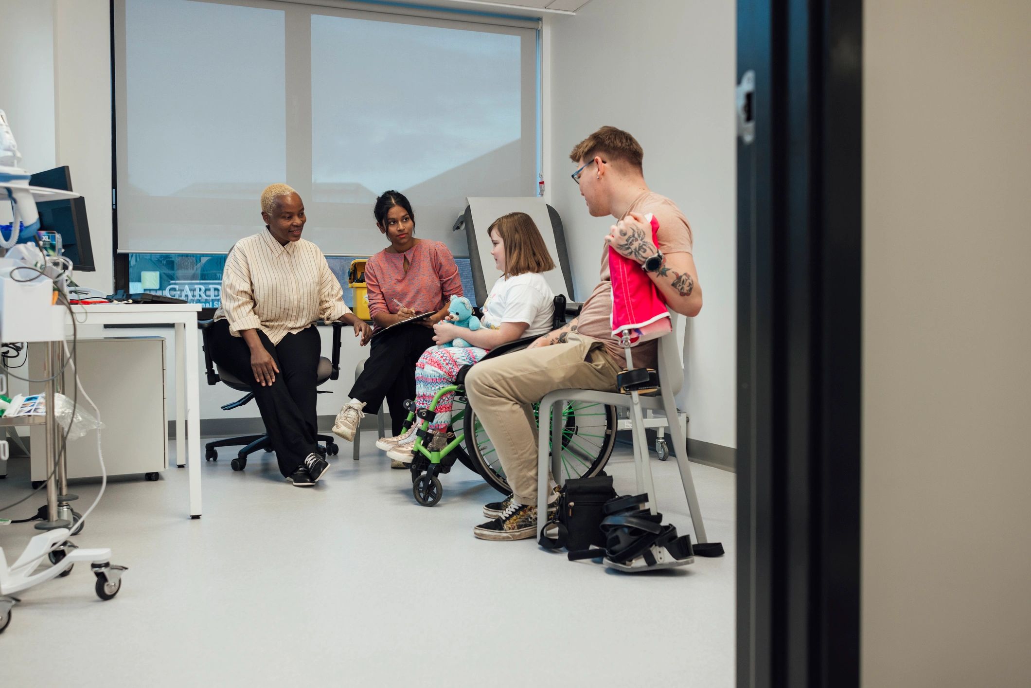 Inclusive support and disability-focused training context